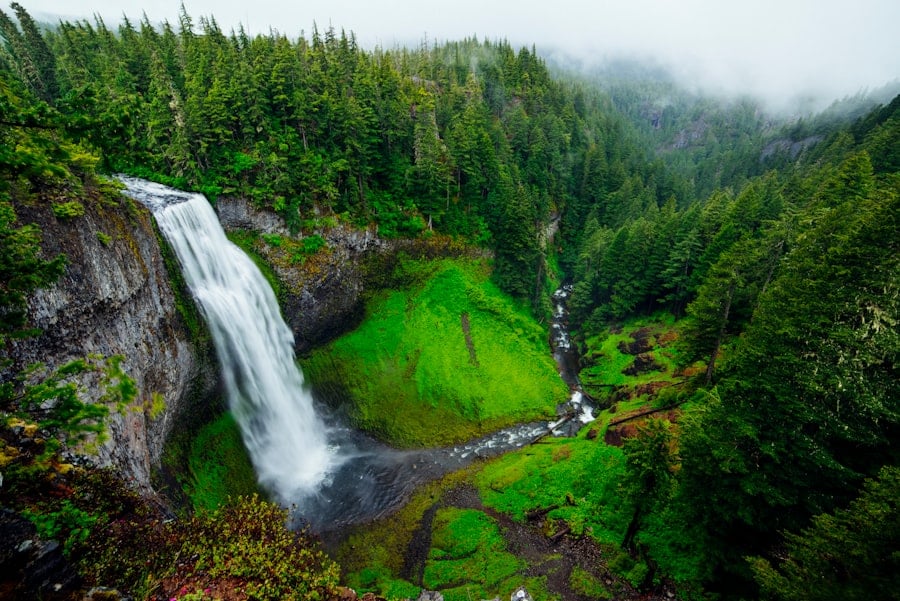 waterfalls
